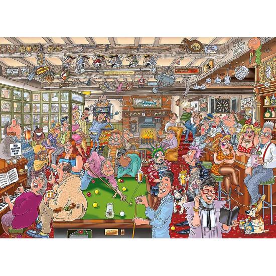 Destiny Billiards no Cafe 1000 Piece Puzzle Jumbo