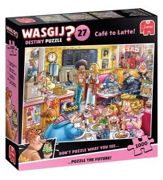 Puzzle Jumbo Destiny Do Café ao Latte 1000 Peças