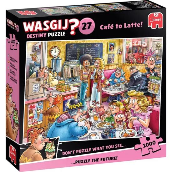 Puzzle Jumbo Destiny Do Café ao Latte 1000 Peças