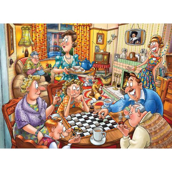 Puzzle Jumbo Destiny Noite de Jogos 1000 Peças