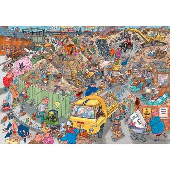 Destiny Journey to the Dump Puzzle Jumbo de 1000 peças