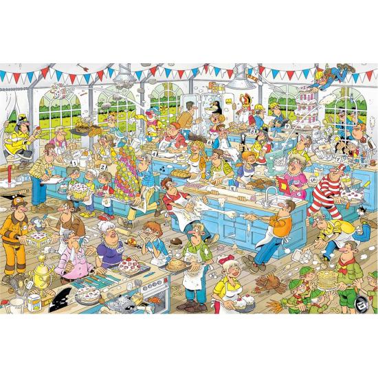 Puzzle Jumbo Duelo de Pasteleiros 1500 Peças