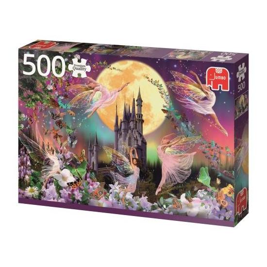 Puzzle Jumbo Elfos e Fadas Dançando 500 Peças