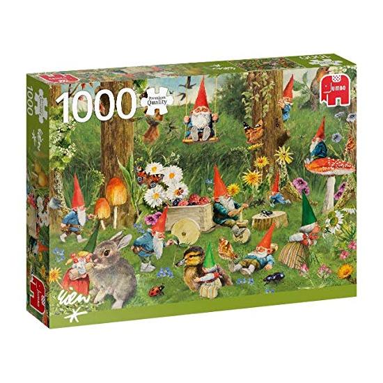 Puzzle Jumbo A Floresta dos Gnomos 1000 Peças