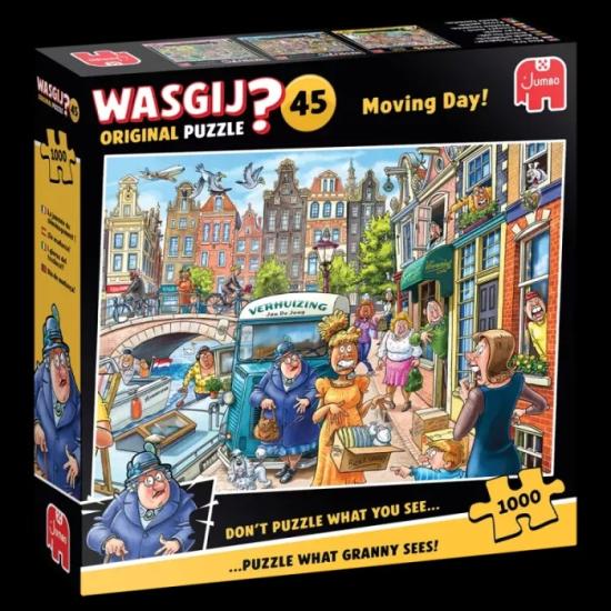 Puzzle Jumbo Dia da mudança 1000 Peças