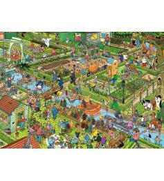 Puzzle Jumbo O Jardim de 1000 Peças
