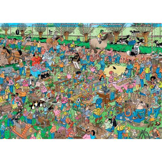 Puzzle Jumbo O Mercado de Artesão Holandês 1000 Pçs