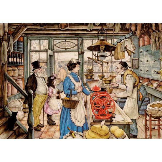 Puzzle Jumbo The Shopkeeper 500 Peças XXL Puzzle Jumbo The Shopkeeper 500 Peças XXL
