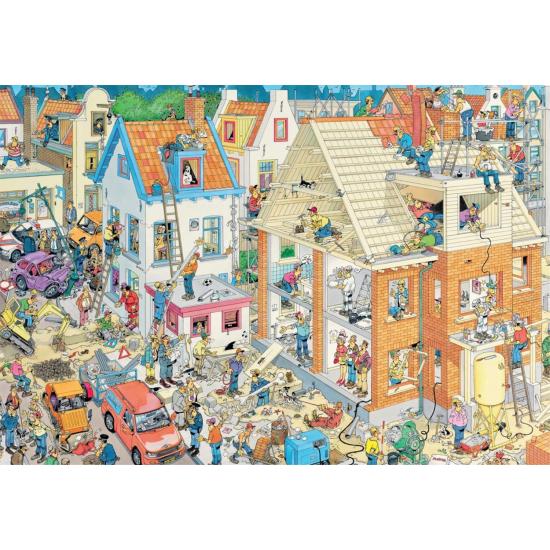 Puzzle Jumbo de 1500 peças no trabalho