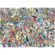 Puzzle Jumbo Na Barbearia 1000 Peças