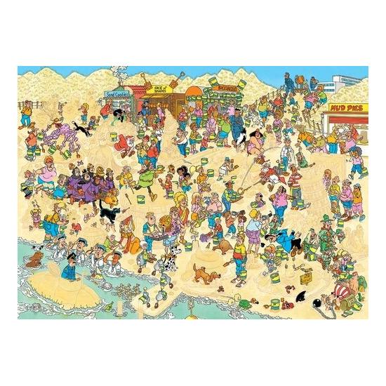 Puzzle Jumbo Esculturas de Areia de 2000 peças