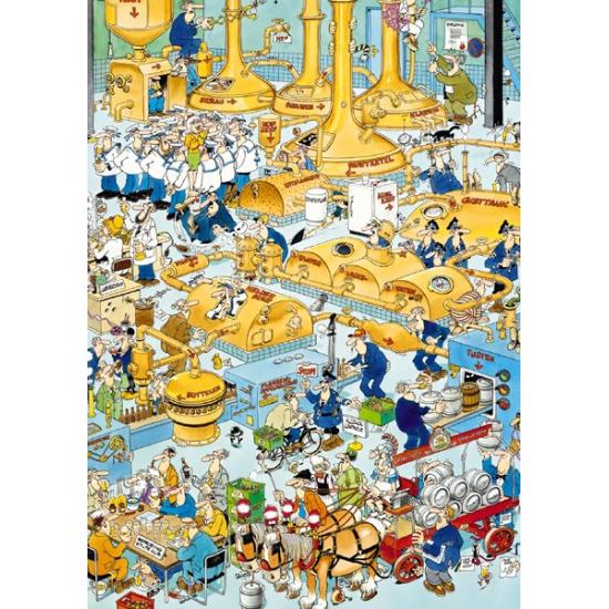 Puzzle Jumbo Fábrica de Cerveja 500 Peças
