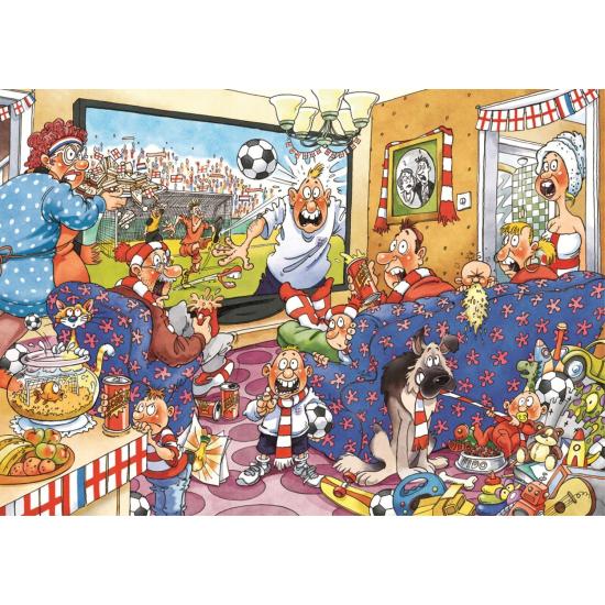 Jumbo Football Fever Puzzle 2 x 1000 peças