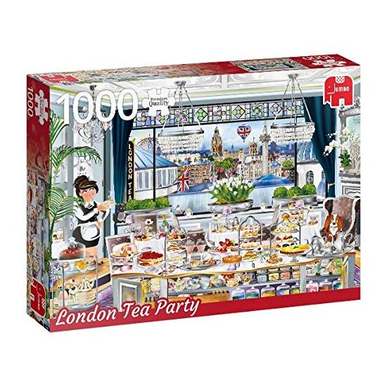 Puzzle Jumbo de 1000 peças para festa do chá de Londres