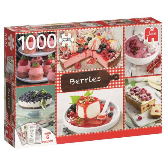 Puzzle Jumbo Frutas da floresta de 1000 peças