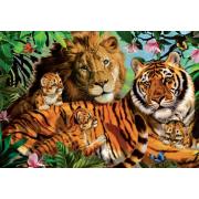 Puzzle Jumbo Wild Cats 1000 Peças