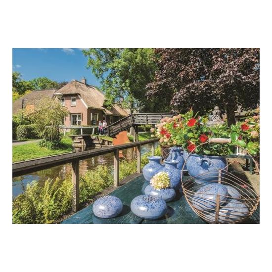 Giethoorn, Holanda Puzzle Jumbo de 1000 peças