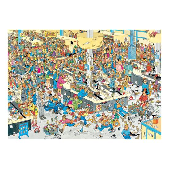 Puzzle Jumbo de 2.000 peças, por favor, alinhe