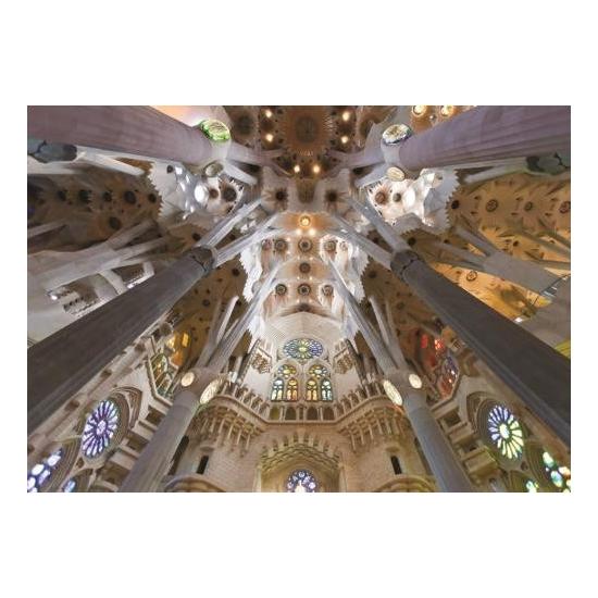 Puzzle Jumbo Interior da Sagrada Família de 1000 Peças