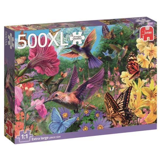 Puzzle Jumbo Jardim Beija-flor 500 peças XXL Puzzle Jumbo Jardim Beija-flor 500 peças XXL