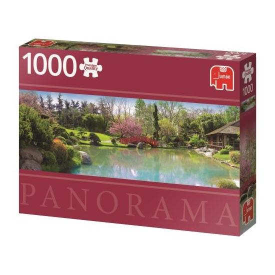 Puzzle de jardim colorido jumbo de 1.000 peças