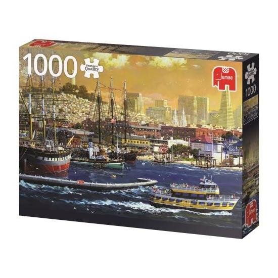 Puzzle Jumbo de 1000 peças da Baía do Porto de São Francisco