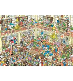 Puzzle Jumbo The Library 2000 Peças