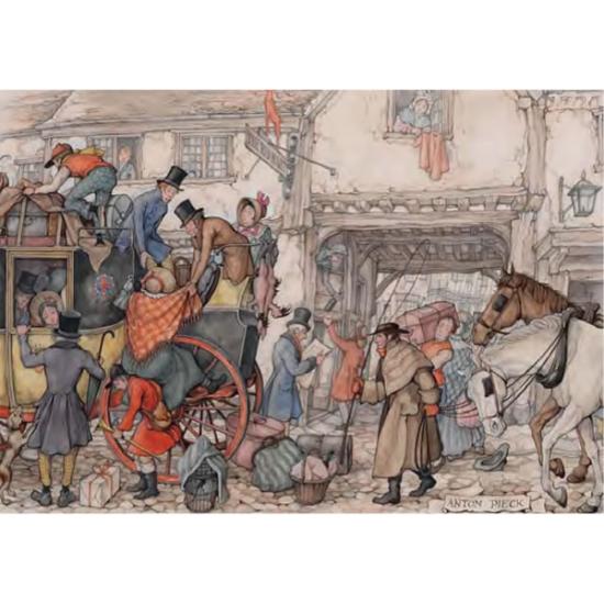 Puzzle Jumbo A Diligência de 1000 Peças