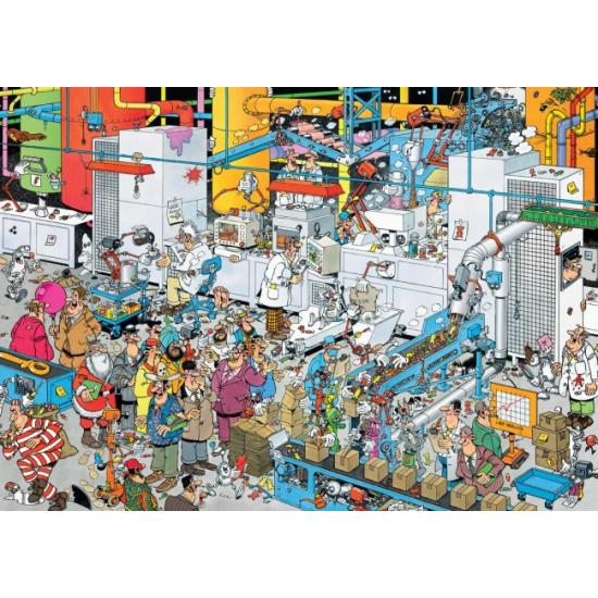 Puzzle Jumbo A Fábrica de Doces 500 Peças