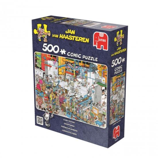 Puzzle Jumbo A Fábrica de Doces 500 Peças