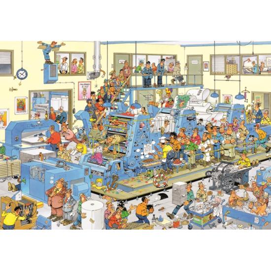 Puzzle Jumbo A Tipografia de 3000 Peças