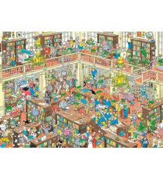 Puzzle Jumbo A Livraria 1000 Peças