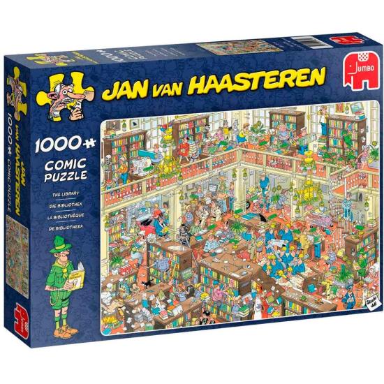 Puzzle Jumbo A Livraria 1000 Peças