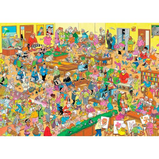 Puzzle Jumbo O Lar De Idosos 1000 Peças