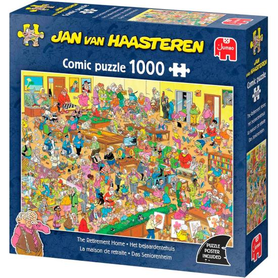 Puzzle Jumbo O Lar De Idosos 1000 Peças