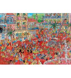 Puzzle Jumbo de 1.000 peças La Tomatina