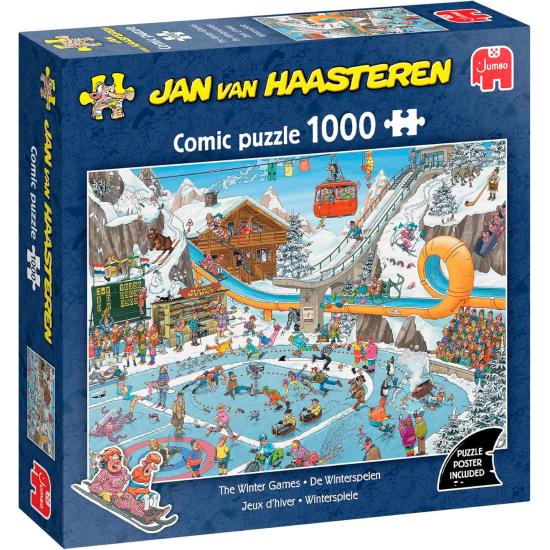 Puzzle Jumbo Os Jogos De Inverno 1000 Peças
