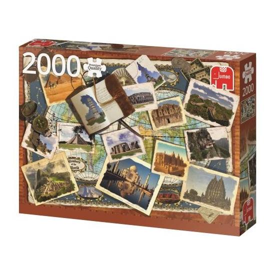 Puzzle Jumbo Maravilhas do Mundo 2000 Peças