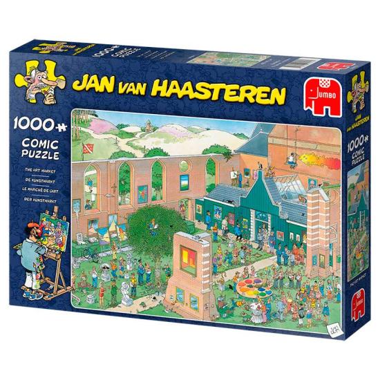 Comprar Puzzle Jumbo Art Market 1.000 peças - Jumbo-20022