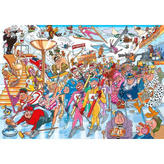 Comprar Wasgij 1000 Pc Jumbo Mistério Jogos de Inverno Puzzle