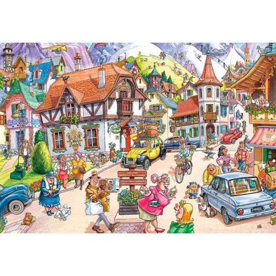 Puzzle Jumbo Mystery Violent Mountain 1000 Peças