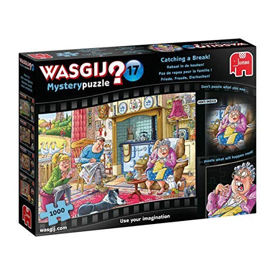 Puzzle Jumbo Mistério De Respirar 1000 Peças