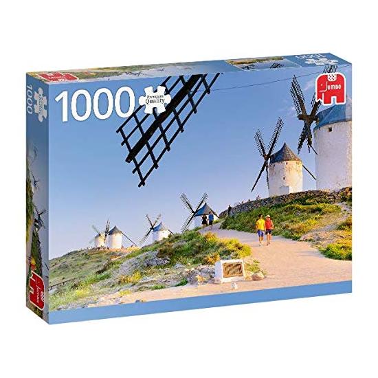 Moinhos de vento de Puzzle Jumbo de La Mancha, Espanha 10