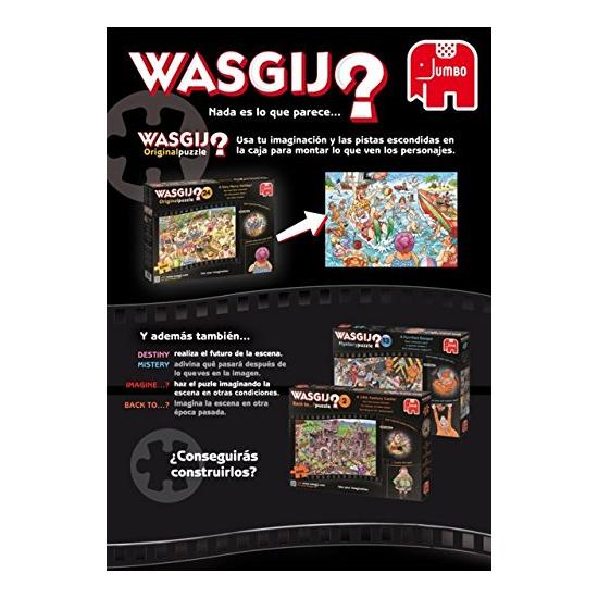 Puzzle Jumbo Mystery O Obstáculo Final de Wasgij 1000 Peças Puzzle Jumbo Mystery O Obstáculo Final de Wasgij 1000 Peças
