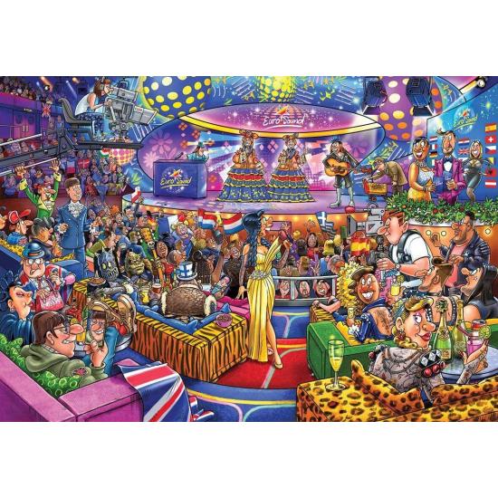 Puzzle Jumbo Mystery Concurso Eurosound de Wasgij 1000 Peças