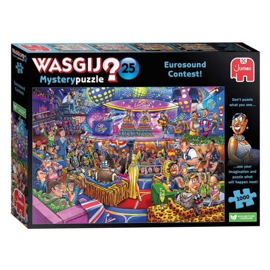 Puzzle Jumbo Mystery Concurso Eurosound de Wasgij 1000 Peças