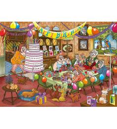 Puzzle Jumbo Mistério Aniversário Wasgij 1000 Pçs