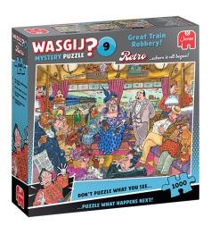 Puzzle Jumbo Mystery O Grande Roubo do Comboio de Wasgij 1000 Pe