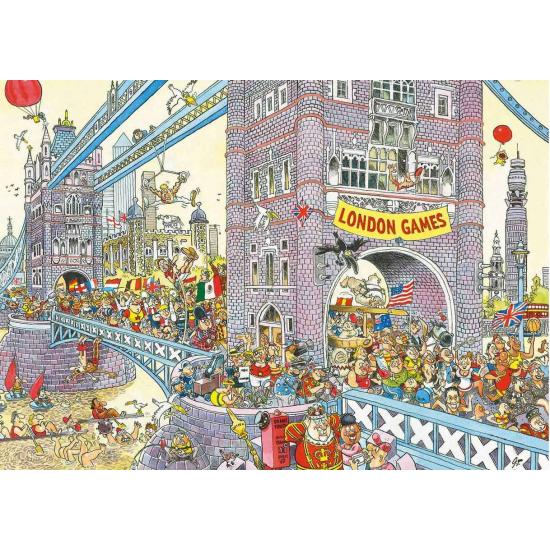 Puzzle Jumbo Mystery O Obstáculo Final de Wasgij 1000 Peças Puzzle Jumbo Mystery O Obstáculo Final de Wasgij 1000 Peças