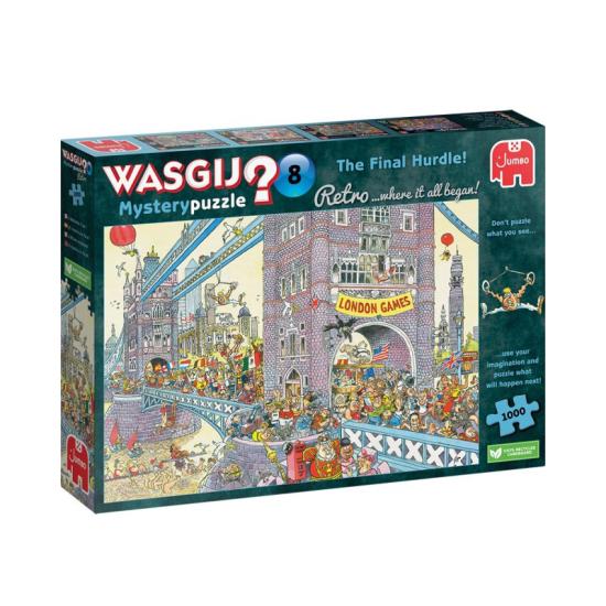 Puzzle Jumbo Mystery O Obstáculo Final de Wasgij 1000 Peças Puzzle Jumbo Mystery O Obstáculo Final de Wasgij 1000 Peças